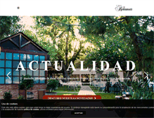 Tablet Screenshot of fincaelretamar.com